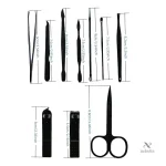 Set professionnel pour soin des ongles et cuticules