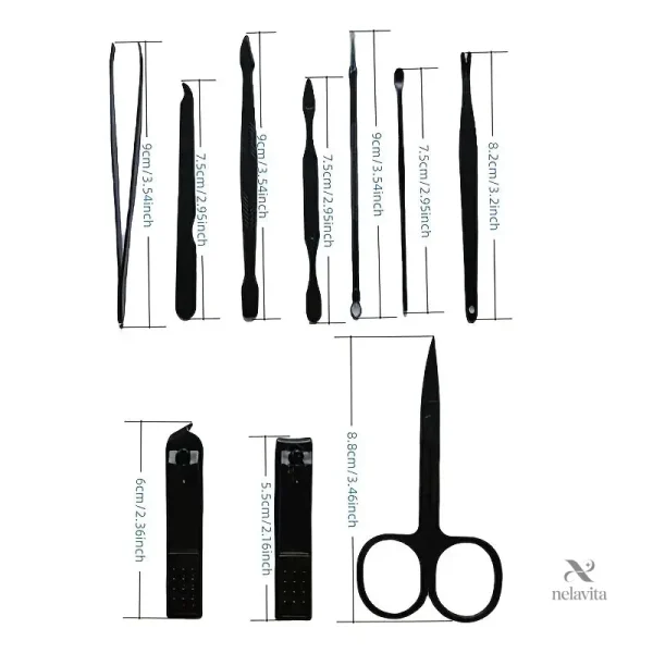 Set professionnel pour soin des ongles et cuticules