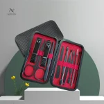 Étui chic pour kit de manucure et pédicure 10 en 1