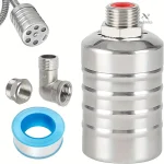 Kit de raccords hydrauliques en acier inoxydable pour installation