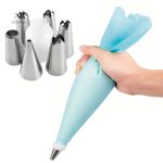 Kit Déco Gâteau avec Poche à Douille en Silicone