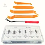 Accessoires pour entretien intérieur automobile avec 100 clips de fixation