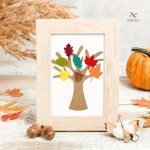 Kit DIY Arbre d’Automne en Feutrine pour loisirs créatifs