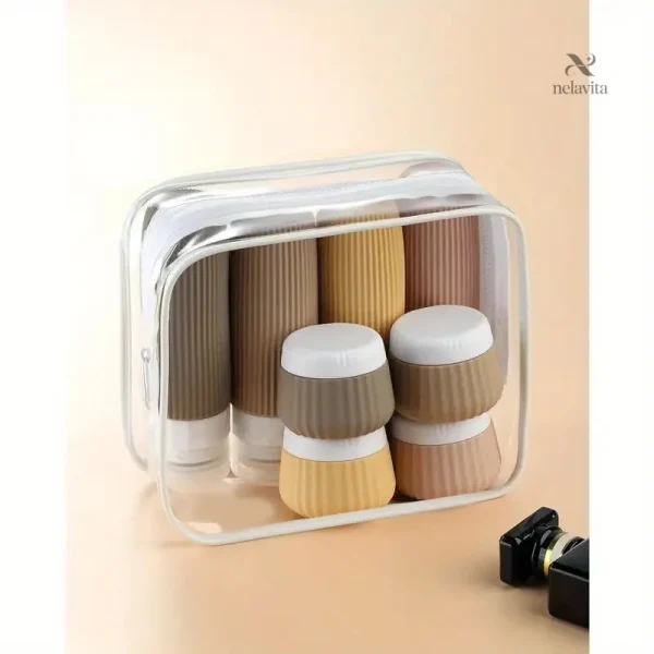 Accessoires de voyage bébé : pots étanches en silicone