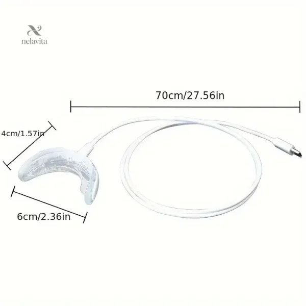 Blanchiment dentaire facile avec embout en silicone