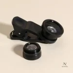 Pochette de rangement pour kit objectif smartphone pratique