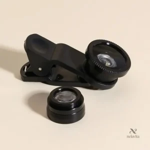 Pochette de rangement pour kit objectif smartphone pratique
