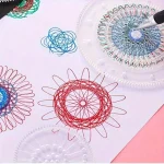 Instruments de dessin pour spirales et motifs uniques