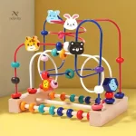 Jeu Montessori de motricité fine pour apprentissage précoce