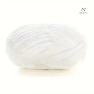 Laine Velours Douce 6 mm – Fil Épais pour Tricot et Crochet, Accessoires Déco et Créations DIY