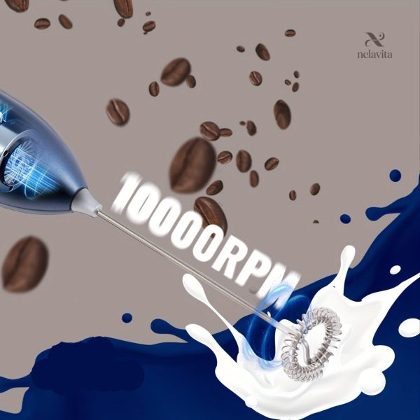 Mousse à lait sans fil, pour un café crémeux à la maison