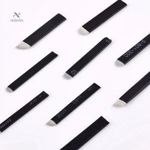 Pointes variées pour un microblading de haute précision
