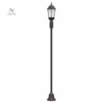Lampadaire extérieur LED style lanterne pour jardin