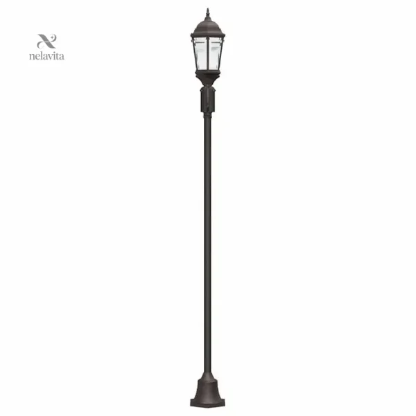 lampadaire-exterieur-led-style-lanterne-eclairage-decorat-kenk58-1 Lampadaire extérieur LED style lanterne pour jardin