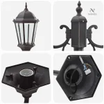 Lampadaire extérieur pour une ambiance chaleureuse et accueillante
