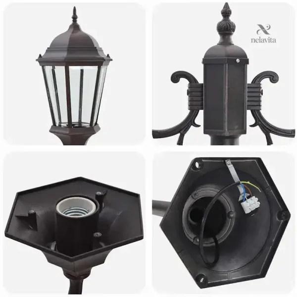 Lampadaire extérieur pour une ambiance chaleureuse et accueillante
