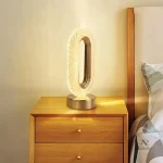 Lampe décorative en cristal pour un bureau chic