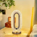 Éclairage moderne et luxueux en cristal doré