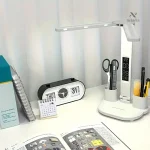 Lampe de bureau moderne avec lumière réglable et charge USB