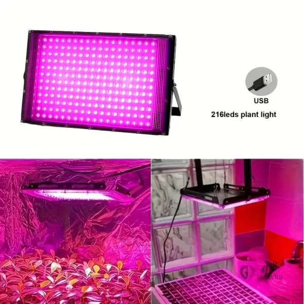 Lampe puissante pour plantes d'intérieur