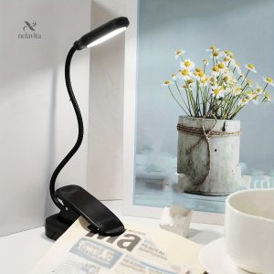 Lampe à pince pour lectures nocturnes