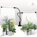 Éclairage LED avec pince pour serres et plantes d’intérieur