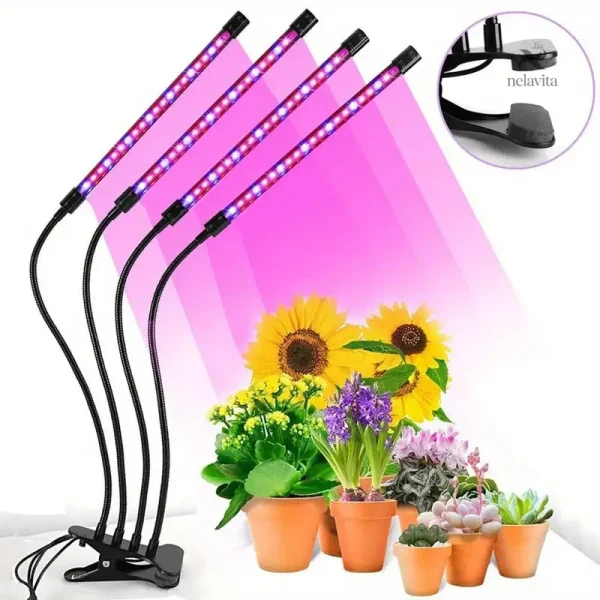 Accessoire de jardinage : lampe LED pour plantes d’intérieur