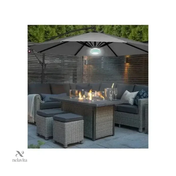 Lumière décorative pour parasol, facile à installer