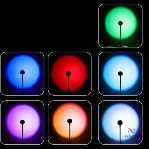 Lampe LED Projecteur Atmosphère Multicolore – Éclairage Ambiance Décoratif RGB pour Chambre, Salon et Soirées