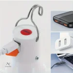 Éclairage portable IPX4 idéal pour camping et randonnée