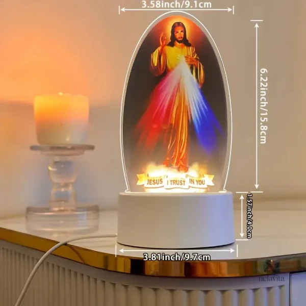 Veilleuse compacte pour prière et recueillement