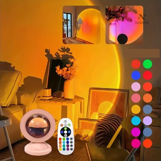 lampe-projecteur-sunset-led-16-couleurs-avec-telecommande-syl6j6-1