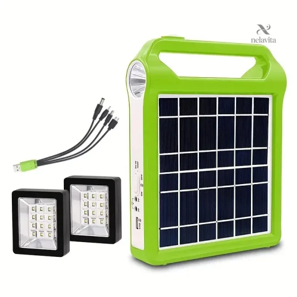 Lampe solaire à LED, parfaite pour le camping et les situations d'urgence