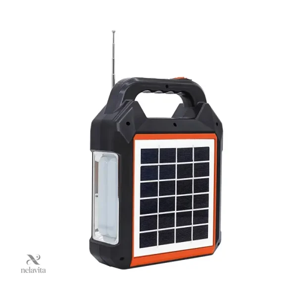 Lampe solaire avec fonctionnalités multifonctions pratiques