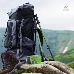 Lampe LED rechargeable pour camping et situations d'urgence