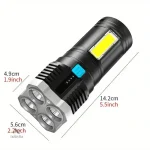 Lampe torche LED haute puissance pour extérieur