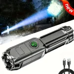 Lampe Torche LED Rechargeable Ultra Puissante