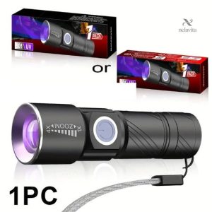 Lampe Torche UV 501 à LED avec Zoom Réglable
