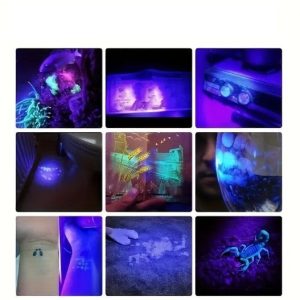 Torche UV LED pour détecter faux billets et taches