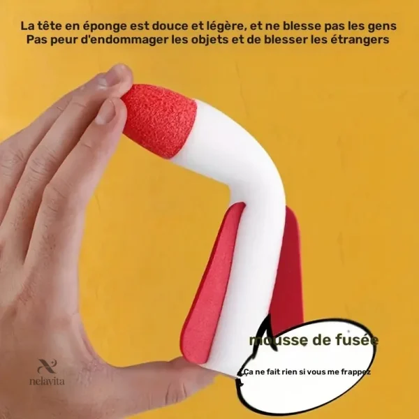 Lance-fusée pour enfants, activité extérieure amusante