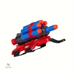 Lanceur de fléchettes en mousse avec 6 projectiles