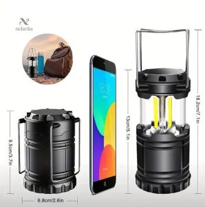 Éclairage puissant 360° pour camping et randonnées