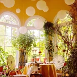 Lanternes décoratives pour mariages en extérieur