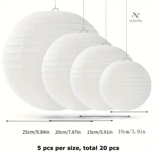 Luminaires suspendus pour soirées d'été