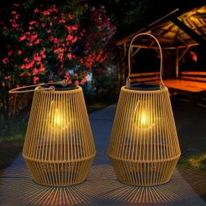 Éclairage LED ambiance chaude pour jardin et terrasse