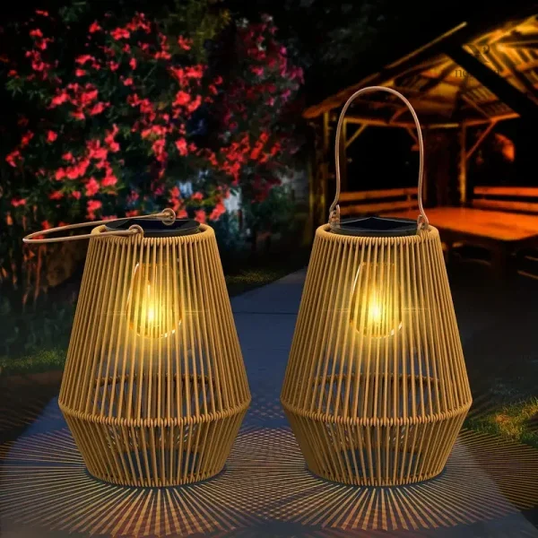 Éclairage LED ambiance chaude pour jardin et terrasse