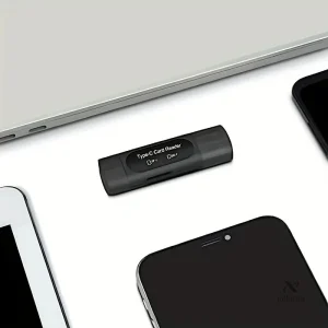 Lecteur de carte pour transfert de données rapide et facile