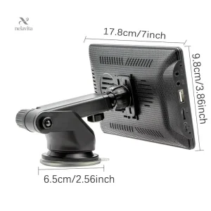 Lecteur multimédia portable pour voiture avec écran tactile