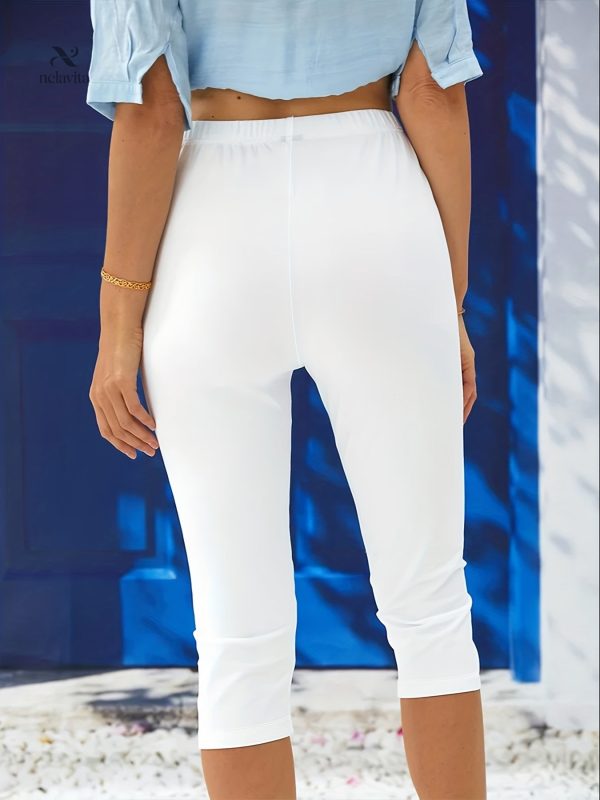 Pantalon de sport court pour silhouette généreuse