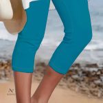 Pantalon de sport coupe courte, grande taille